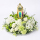 Banquet Lantern Floral Table Arrangement