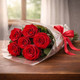 Six Red Roses Bouquet