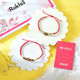 Set of 2 Premium Rudraksha Rakhi with Kaju Katli