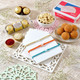 Elegant Rakhi Trio Set with Gourmet Hamper
