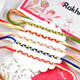 Elegant Braided Rakhi Set with Kaju Katli
