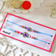 Colorful Bead Rakhi Set with Assorted Mix Chocolates