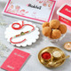 Krishna Bansuri Rakhi With Besan Laddoo
