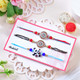 Ethnic Family Three Rakhi Set
