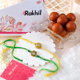 Elegant Bhai Rakhi Set with Gulab Jamun