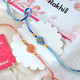 Elegant Bhai Rakhi Set with Kaju Katli