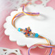 Five Designer Rakhi With Kaju Katli