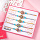 Five Designer Rakhi With Kaju Katli