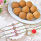 Elegant Multicolor Traditional Rakhi Set with Besan Laddoo
