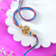 Set of 2 Floral Shaped Rakhi