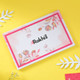 Festival Bloom Rakhi Set with Kaju katli