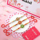 Designer Rakhi Trio with Besan Laddoo