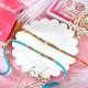 Elegant Dual Rakhi Set with Soan Papdi