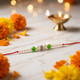 2 Rakhi hamper with Chocolates