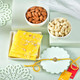 Beautiful Rakhi with Bombay Halwa and DryFruits Combo