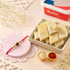 Rudraksha Rakhi & Kaju Katli Sweet