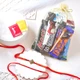Imported Chocolate with Mauli & Golden Floral Rakhi Set