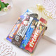 Imported Chocolate with Mauli & Golden Floral Rakhi Set