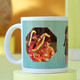 Personalized Mug with Panda Kids Rakhi & Silk Chocolates