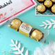 Charming Evil Eye Protection Rakhi With Ferrero Rocher
