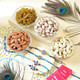 Family Rakhi Set Bhaiya Bhabhi & Kids With Dry Fruits