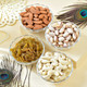 Set Of Four Religious Rakhi Dry Fruit Hamper