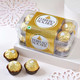 Five Classic Rudraksh Rakhi With Ferrero Rocher