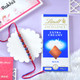 Evil Eye Protection Rudraksha Rakhi with Lindt Extra Creamy Milk Chocolate