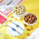 Royal Blue Rakhi Set with Assorted Dryfruits