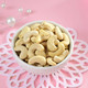 Green Beaded Flower Rakhi with Soan Papdi & Cashew