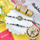Raja Rani Rakhi With Ferrero Rocher & Almond Barfi