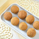 Set Of Four Ethnic Punjabi Rakhi With Besan Laddu