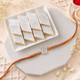Ek Onkar Silver Rakhi with Kaju Katli