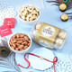 Premium Gold Plated Khanda Rakhi with Ferrero Rocher & Dry Fruits