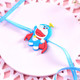 Doraemon Kids Rakhi with Assorted Chocolates: 10 Pcs