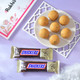 Exquisite Rakhi with Besan Laddoo & Snickers