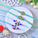 Royal Blue Rakhi & Mixed Dry Fruits Gift Hamper
