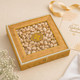 Royal Green Beaded Rakhi with Premium Pista Gift Box