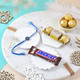 Ferrero & Snickers Choco Rakhi Combo