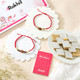 Divine Rudraksha Rakhi and Kaju Sweet Combo