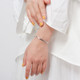 925 Sterling Silver Herringbone Chain Bracelet