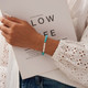 925 Sterling Silver Turquoise & Freshwater Pearl Bracelet