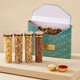 Royal Nut Quartet & Designer Rakhi Hamper