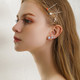 Classic CZ Sterling Silver Stud Earrings
