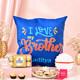 Personalized Brother Love Cushion Bhai Dooj Hamper