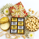 Nuts Chocolates And Fragrant Candle Hamper