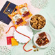 Bhaidooj Thread with Date Burfi Bites & Cashews