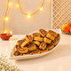 Lindt Lindor Chocolate Collection with Bhakarwadi and Earthen Diyas Diwali Hamper