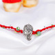 Metallic Ganesha Rakhi -For UAE