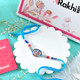 Trishul & Khanda Symbol Rakhi with Beaded Design